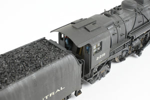 HO Brass LMB Models NYC - New York Central 2-8-2 H-10a Mikado Custom Painted and Heavily Weathered No. 2219