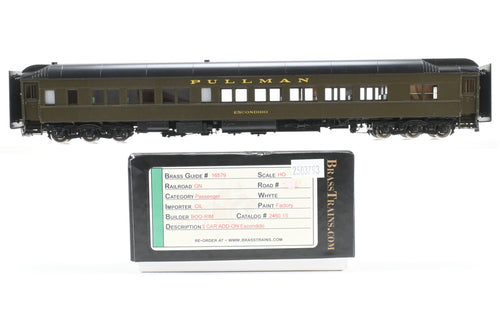 HO Brass CIL - Challenger Imports GN - Great Northern HW Pullman 10-1-2 Sleeper Plan 3585A Factory Painted 