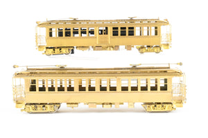 HO Brass WP Car Corp. BRT/BTU - Brooklyn Rapid Transit/Brooklyn Union Elevated 1200 With Trolley Poles