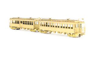 HO Brass WP Car Corp. BRT/BTU - Brooklyn Rapid Transit/Brooklyn Union Elevated 1200 With Trolley Poles