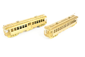 HO Brass WP Car Corp. BRT/BTU - Brooklyn Rapid Transit/Brooklyn Union Elevated 1200 With Trolley Poles