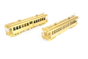 HO Brass WP Car Corp. BRT/BTU - Brooklyn Rapid Transit/Brooklyn Union Elevated 1200 With Trolley Poles
