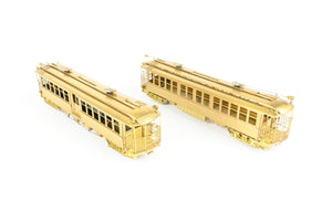 HO Brass WP Car Corp. BRT/BTU - Brooklyn Rapid Transit/Brooklyn Union Elevated 1200 With Trolley Poles