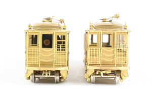 HO Brass WP Car Corp. BRT/BTU - Brooklyn Rapid Transit/Brooklyn Union Elevated 1200 With Trolley Poles