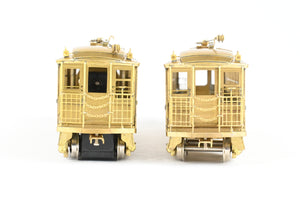 HO Brass WP Car Corp. BRT/BTU - Brooklyn Rapid Transit/Brooklyn Union Elevated 1200 With Trolley Poles