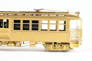 HO Brass WP Car Corp. BRT/BTU - Brooklyn Rapid Transit/Brooklyn Union Elevated 1200 With Trolley Poles