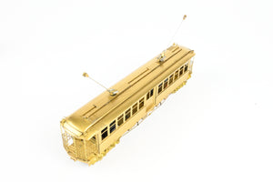HO Brass WP Car Corp. BRT/BTU - Brooklyn Rapid Transit/Brooklyn Union Elevated 1200 With Trolley Poles