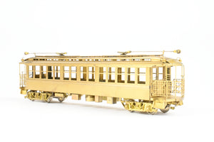 HO Brass WP Car Corp. BRT/BTU - Brooklyn Rapid Transit/Brooklyn Union Elevated 1200 With Trolley Poles