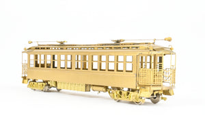 HO Brass WP Car Corp. BRT/BTU - Brooklyn Rapid Transit/Brooklyn Union Elevated 1200 With Trolley Poles