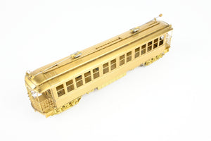 HO Brass WP Car Corp. BRT/BTU - Brooklyn Rapid Transit/Brooklyn Union Elevated 1200 With Trolley Poles
