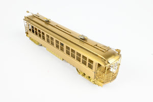HO Brass WP Car Corp. BRT/BTU - Brooklyn Rapid Transit/Brooklyn Union Elevated 1200 With Trolley Poles