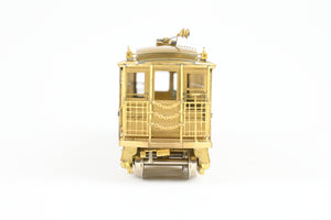 HO Brass WP Car Corp. BRT/BTU - Brooklyn Rapid Transit/Brooklyn Union Elevated 1200 With Trolley Poles