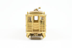 HO Brass WP Car Corp. BRT/BTU - Brooklyn Rapid Transit/Brooklyn Union Elevated 1200 With Trolley Poles