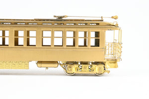 HO Brass WP Car Corp. BRT/BTU - Brooklyn Rapid Transit/Brooklyn Union Elevated 1200 With Trolley Poles