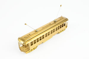 HO Brass WP Car Corp. BRT/BTU - Brooklyn Rapid Transit/Brooklyn Union Elevated 1200 With Trolley Poles