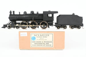 HO Brass Ken Kidder LS&MS - Lake Shore & Michigan Southern NYC - New York Central 4-6-0 Custom Painted Unlettered