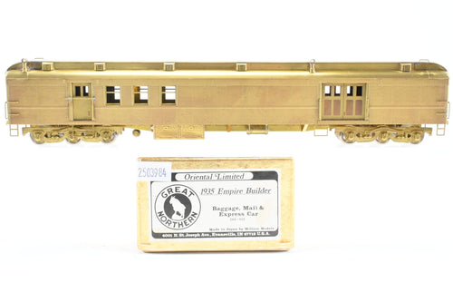 HO Brass Oriental Limited GN - Great Northern 1935 Empire Builder Baggage Mail Express