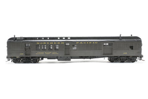 HO Brass W&R Enterprises NP - Northern Pacific Mail & Express Car W/Center Door, Nos. 1402 - 1421, Pro-Paint No. 1408