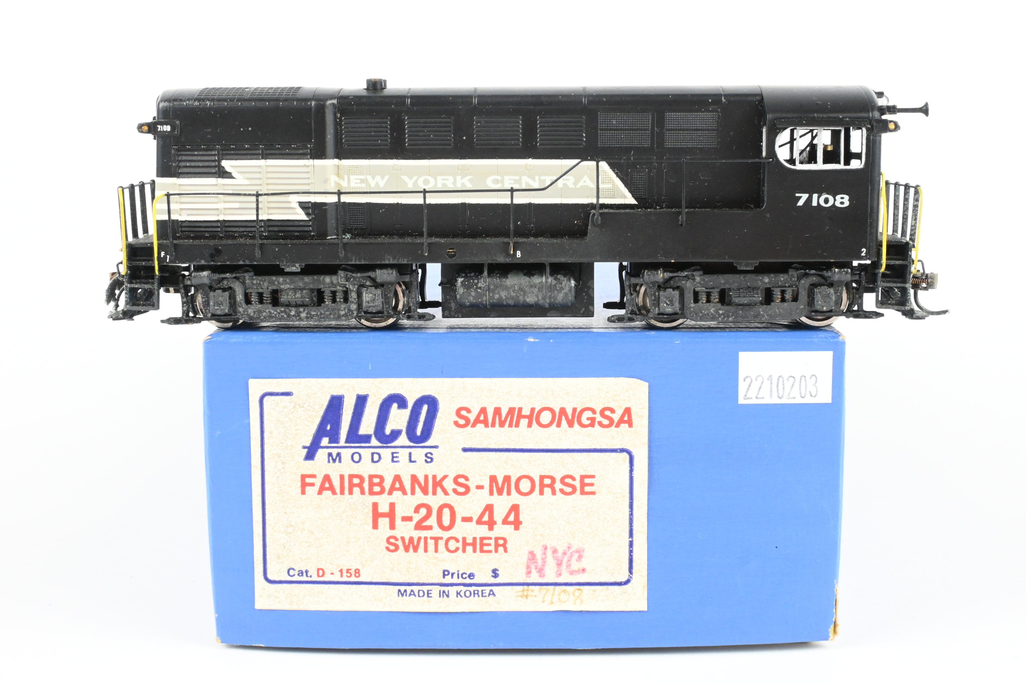 HO Brass Alco Models NYC - New York Central Fairbanks Morse FM H