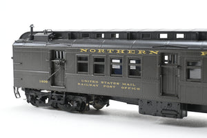 HO Brass W&R Enterprises NP - Northern Pacific Mail & Express Car W/Center Door, Nos. 1402 - 1421, Pro-Paint No. 1408