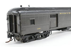 HO Brass W&R Enterprises NP - Northern Pacific Mail & Express Car W/Center Door, Nos. 1402 - 1421, Pro-Paint No. 1408