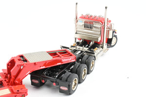 HO Brass CON CMC - Classic Mint Collectibles Peterbilt 379 4-Axle Tractor with Talbert 55SA Low Boy Trailer FP