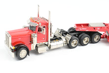 Load image into Gallery viewer, HO Brass CON CMC - Classic Mint Collectibles Peterbilt 379 4-Axle Tractor with Talbert 55SA Low Boy Trailer FP
