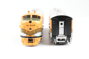 HO Brass Oriental Limited D&RGW - Rio Grande EMD F3 Phase II/III A/B Set 1500 HP Each Factory Painted