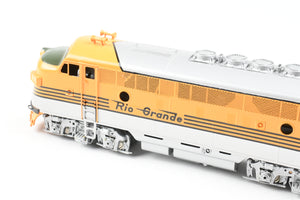HO Brass Oriental Limited D&RGW - Rio Grande EMD F3 Phase II/III A/B Set 1500 HP Each Factory Painted