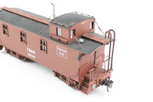 Load image into Gallery viewer, HO Brass CIL - Challenger Imports CB&amp;Q - Burlington Route Wood Waycar 28 ft. Class NE-1 FP No. 14240 w/ Added Working Marker Light REBOXX
