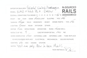HO Brass Oriental Limited D&RGW - Rio Grande EMD F7 Phase II A/B Set 1500 HP Each Factory Painted