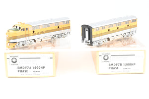 HO Brass Oriental Limited D&RGW - Rio Grande EMD F7 Phase I A/B Set 1500 HP Each Factory Painted