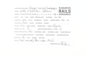 HO Brass Oriental Limited D&RGW - Rio Grande EMD F7 Phase I A/B Set 1500 HP Each Factory Painted