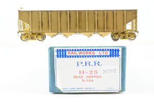 HO Brass Railworks PRR - Pennsylvania Railroad H-25 Quad Hopper