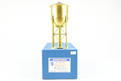 HO Brass Railworks PRR - Pennsylvania Railroad Standard Steel 50,000 Gal Water Tank
