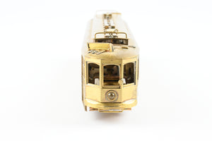 HO Brass Fairfield Models Pittsburgh Railway Co. Double Ended Jones Trolley REBOXX Box MISSING POLES