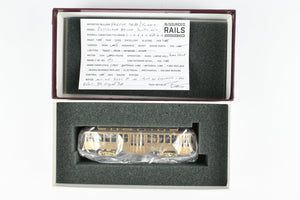 HO Brass Fairfield Models Pittsburgh Railway Co. Double Ended Jones Trolley REBOXX Box MISSING POLES