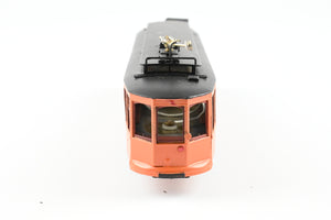 HO Brass Fairfield Models Pittsburgh Railway Co. Single Ended Jones Trolley Car CP Not Lettered