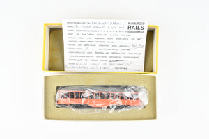 HO Brass Fairfield Models Pittsburgh Railway Co. Single Ended Jones Trolley Car CP Not Lettered