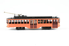 Load image into Gallery viewer, HO Brass Fairfield Models Pittsburgh Railway Co. Jones Single Ended Trolley Car CP Not Lettered
