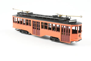 HO Brass Fairfield Models Pittsburgh Railway Co. Double End Trolley CP Not Lettered