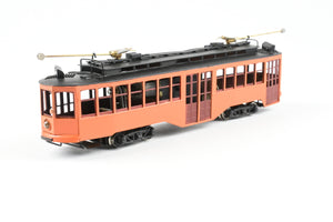 HO Brass Fairfield Models Pittsburgh Railway Co. Double End Trolley CP Not Lettered