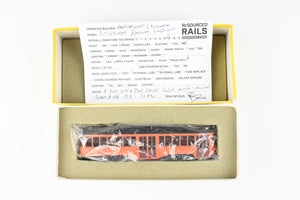 HO Brass Fairfield Models Pittsburgh Railway Co. Jones Trolley Car Single End Version CP