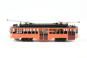 HO Brass Fairfield Models Pittsburgh Railway Co. Double End Joes Trolley CP Not Lettered