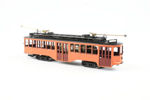 HO Brass Fairfield Models Pittsburgh Railway Co. Double End Joes Trolley CP Not Lettered