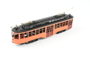 HO Brass Fairfield Models Pittsburgh Railway Co. Double End Joes Trolley CP Not Lettered