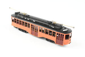 HO Brass Fairfield Models Pittsburgh Railway Co. Double End Joes Trolley CP Not Lettered