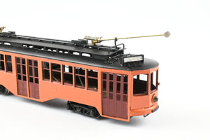 HO Brass Fairfield Models Pittsburgh Railway Co. Double End Joes Trolley CP Not Lettered