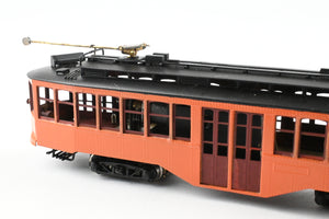 HO Brass Fairfield Models Pittsburgh Railway Co. Double End Joes Trolley CP Not Lettered