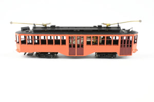 HO Brass Fairfield Models Pittsburgh Railway Co. Double End Jones Trolley CP Not Lettered